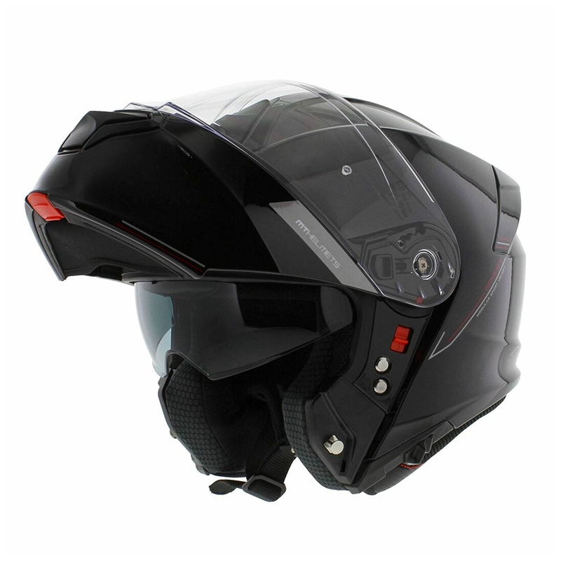 Casque moto modulable SCORPION ADX-2 CARRERA Noir mat Argent