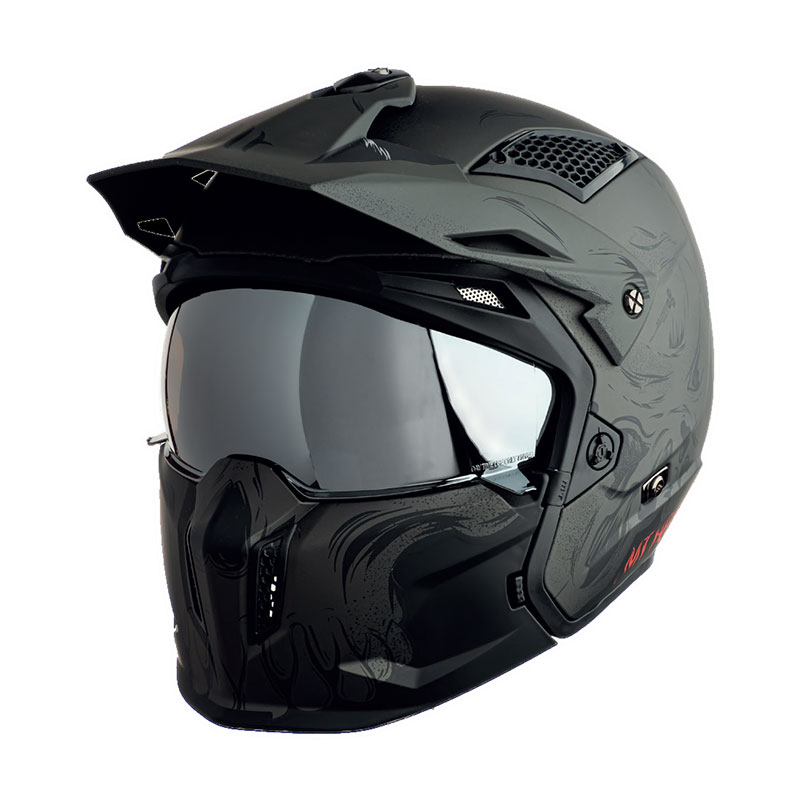MT Helmets Streetfighter SV Solid Convertible Helmet