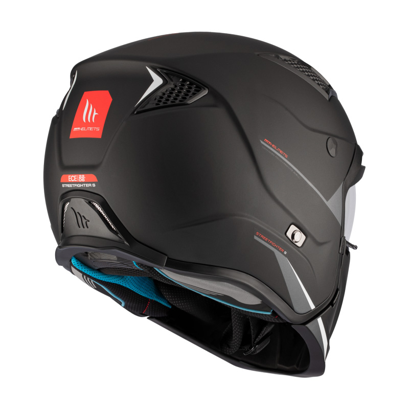 Mt Helmets Streetfighter Sv S Solid A1 Matt Black MT-132700001 Modular  Helmets
