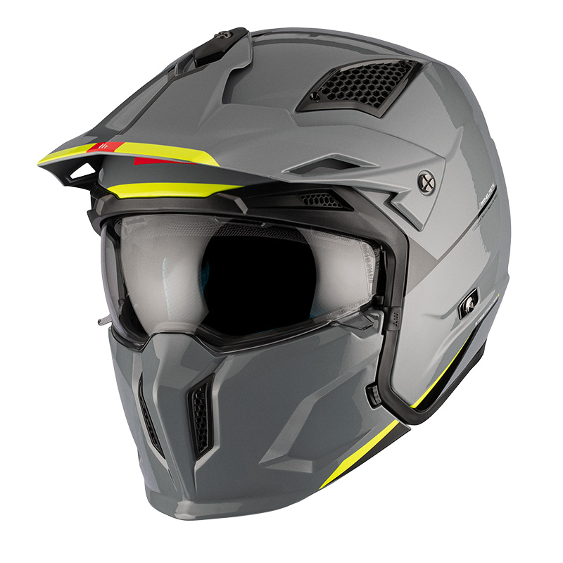 MT Helmets Streetfighter SV S Solid A22 grigio