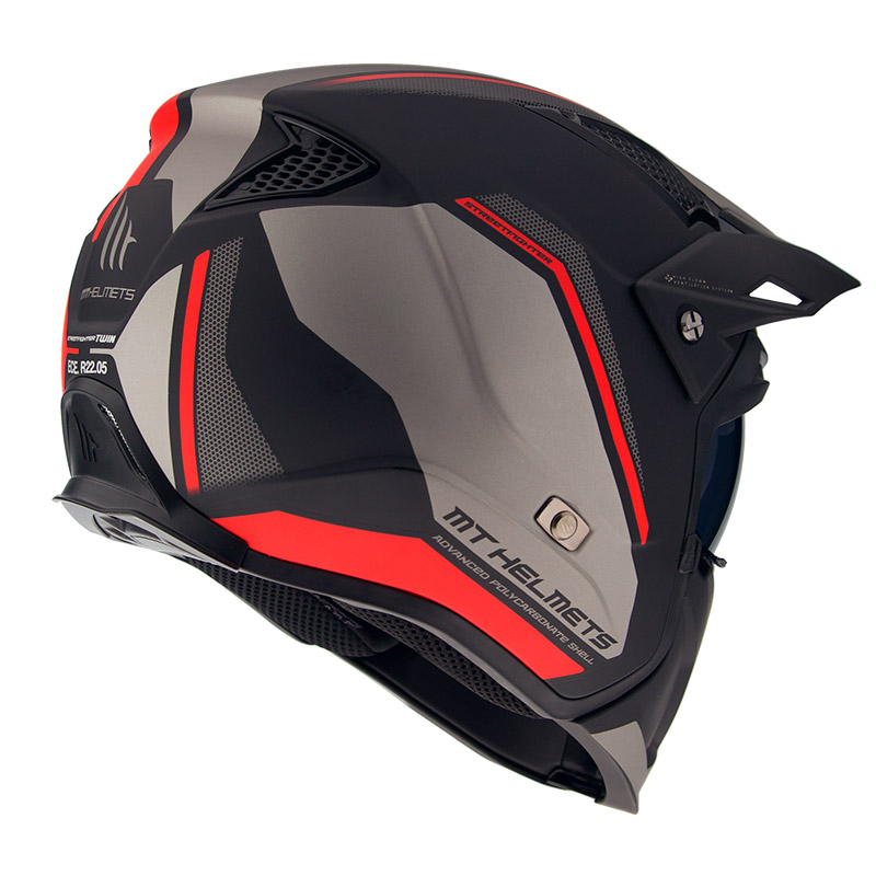 Mt Helmets Streetfighter Sv Twin C5 Matt Red Mt 1272613253 Modular Helmets Motostorm