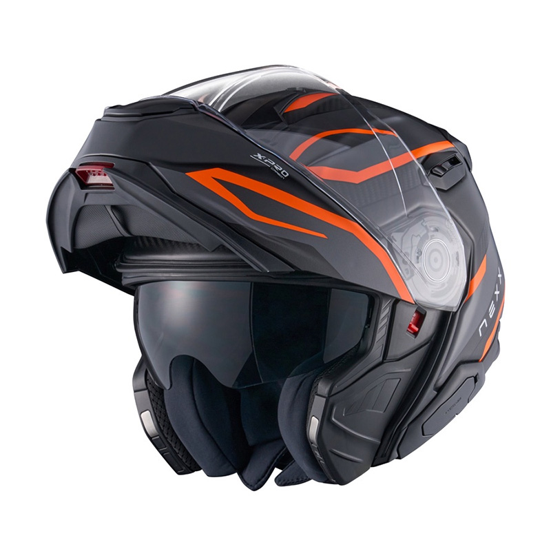Nexx X.lifetour Pro Mile Helmet Orange Matt