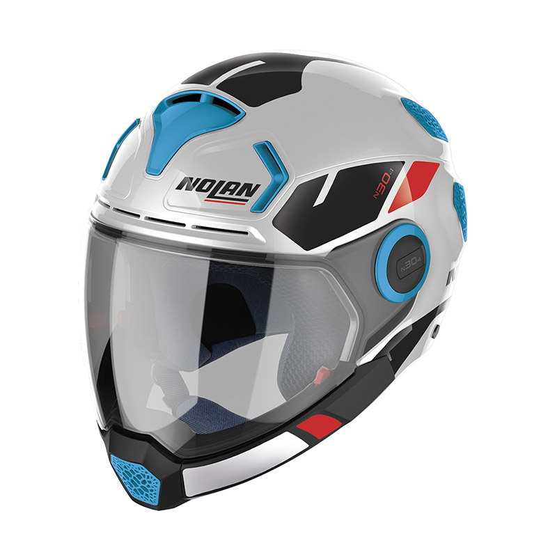 Casco Nolan N30-4 VP Blazer bianco