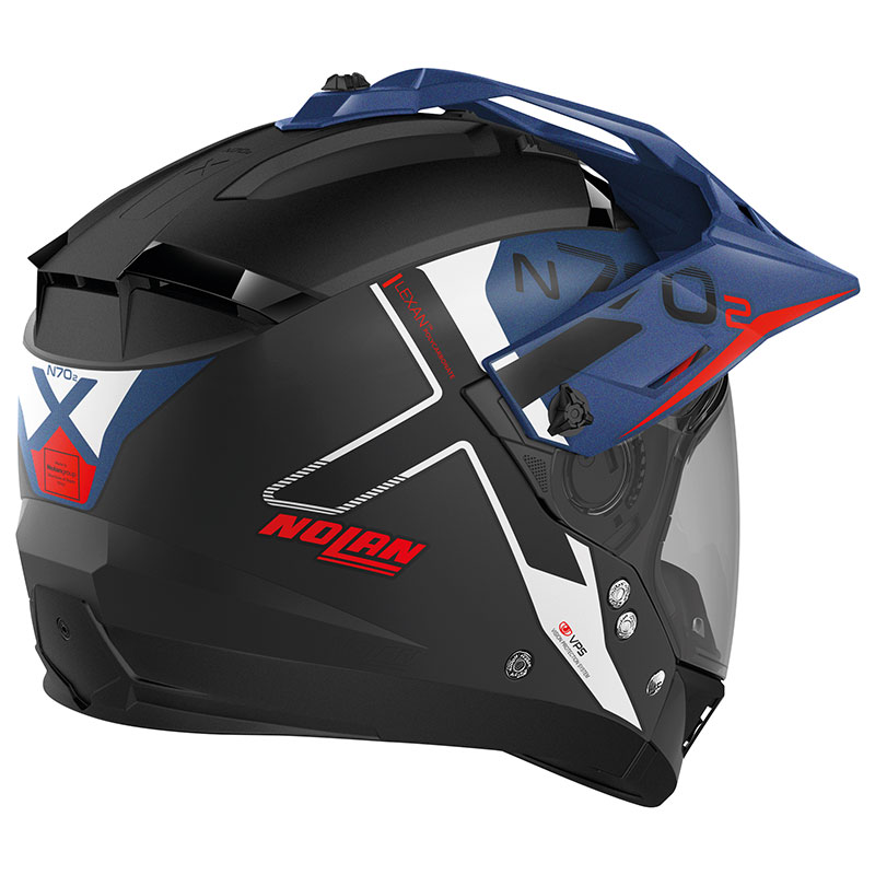 NOLAN N70-2 X Grandes Alpes Metal White L