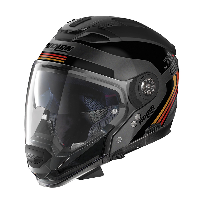 Casco Nolan N70.2 Gt 06 Jetpack N-Com nero