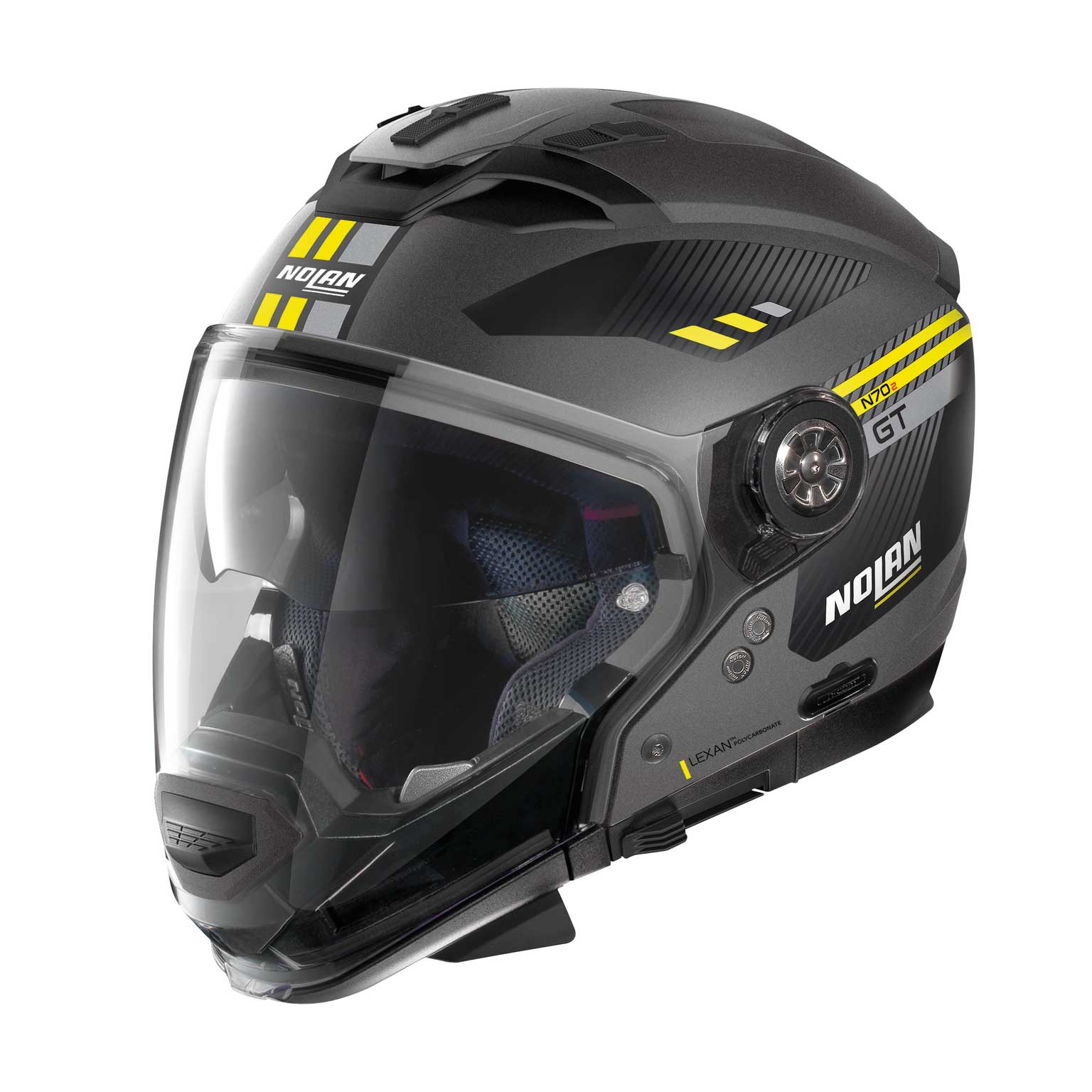 NOLAN N70-2 GT BELLAVISTA N-COM LED YELLOW S