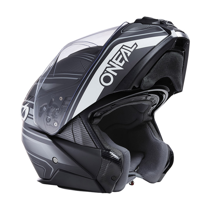 Casco Modulare O Neal M-srs String V.22 Nero Grigio | MotoStorm