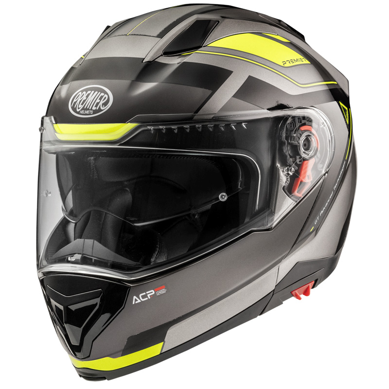 Casco Modulare Premier Delta Evo AS Y 17 giallo