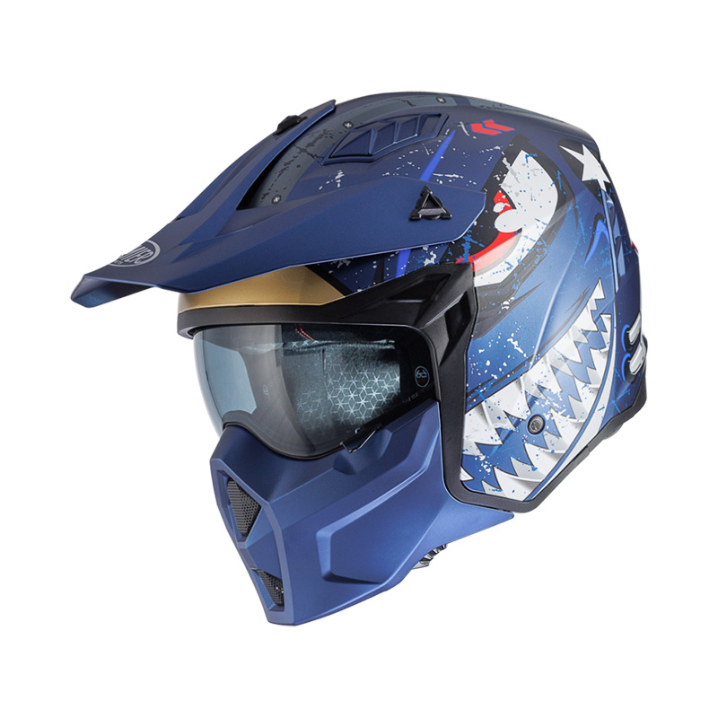 Casco Premier Subverter AR 12 Bm azul opaco