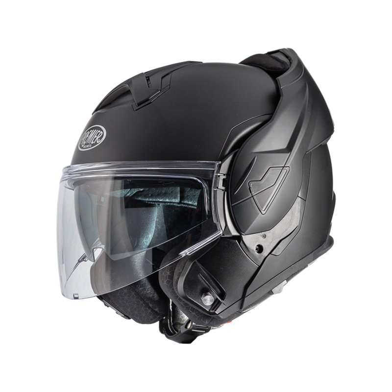 プレミア X-チャージャー U9 Bm マットブラック モジュラーヘルメット