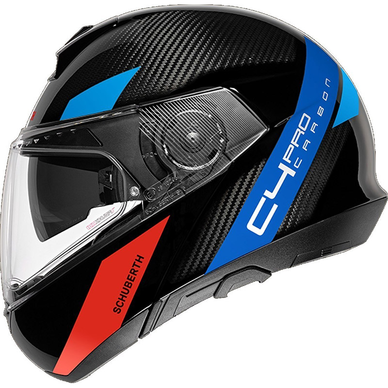 Casco Schuberth C4 Pro Carbon 3k Avio Blu | MotoStorm
