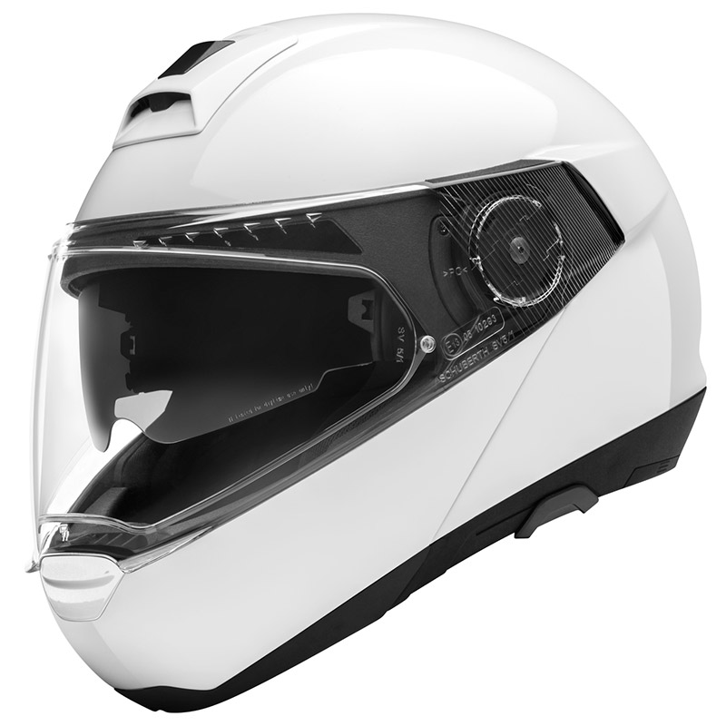 Schuberth e1 glossy white new arrivals