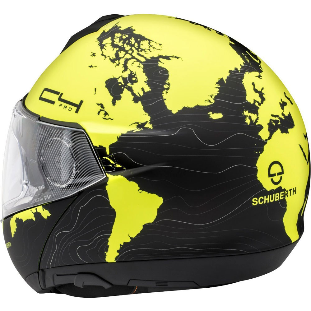 SCHUBERTH Visiera sv5 per c4 c4 Basic c4 Pro c4 PRO CARBON ARGENTO A SPECCHIO