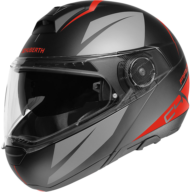 Casco Modulare Schuberth C4 Pro Merak Rosso | MotoStorm