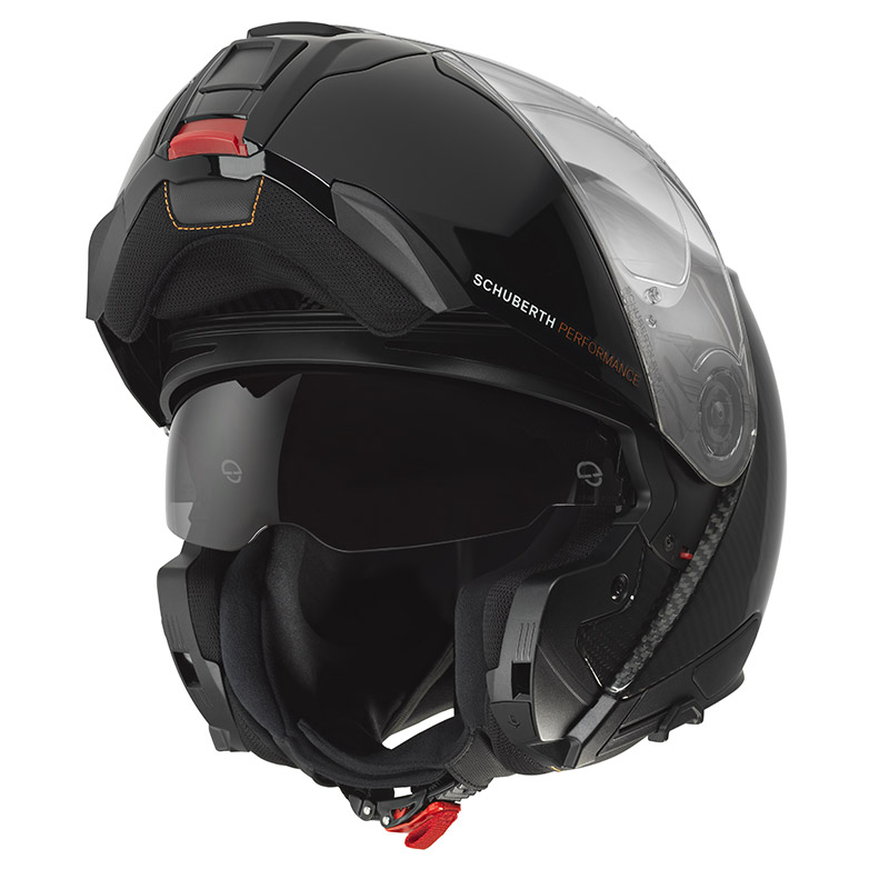 Schuberth C5 Carbon Perfomance Helmet Black SCH-415811 Modular Helmets