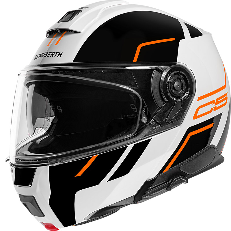 シューベルトC5マスターモジュラーヘルメットオレンジ モジュール