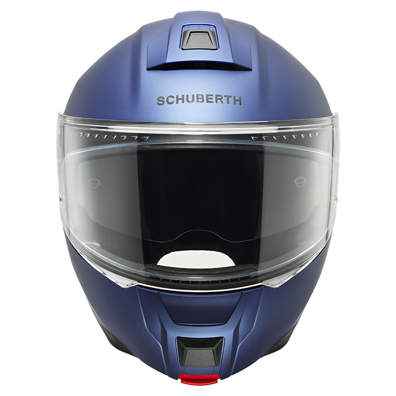 NEW Schuberth C5 Motorcycle Flip-Up Helmet, Gloss Silver, L, Free  Shipping