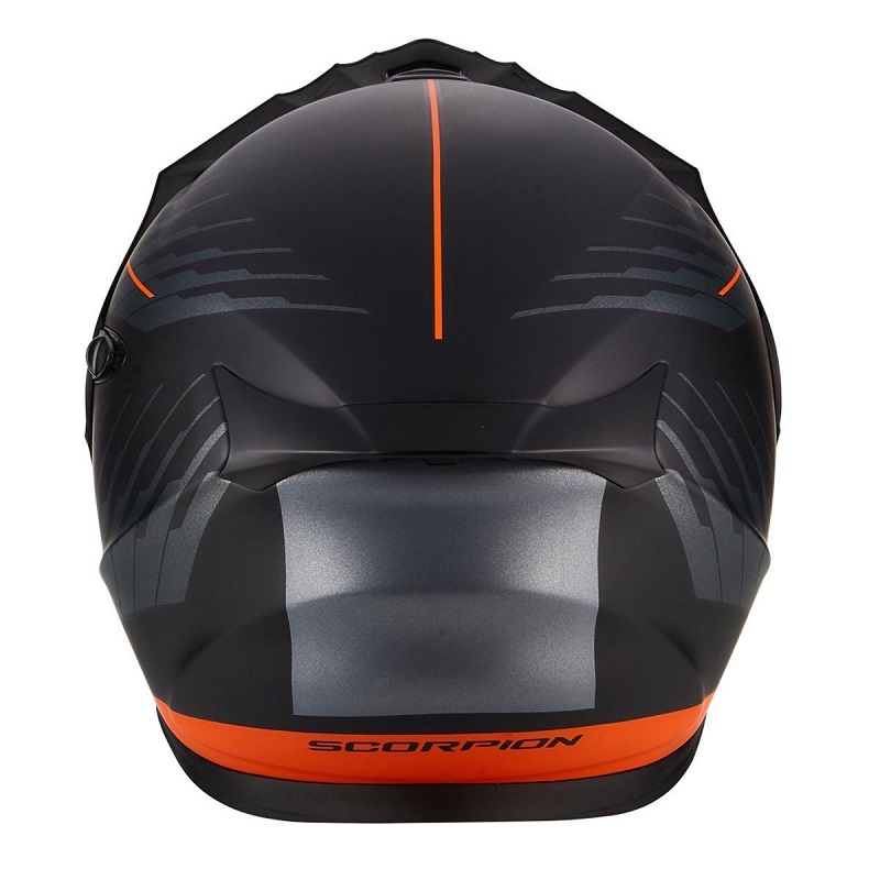 Scorpion Adx-1 Dual Matt Black Orange 84-253-168 Modular Helmets ...
