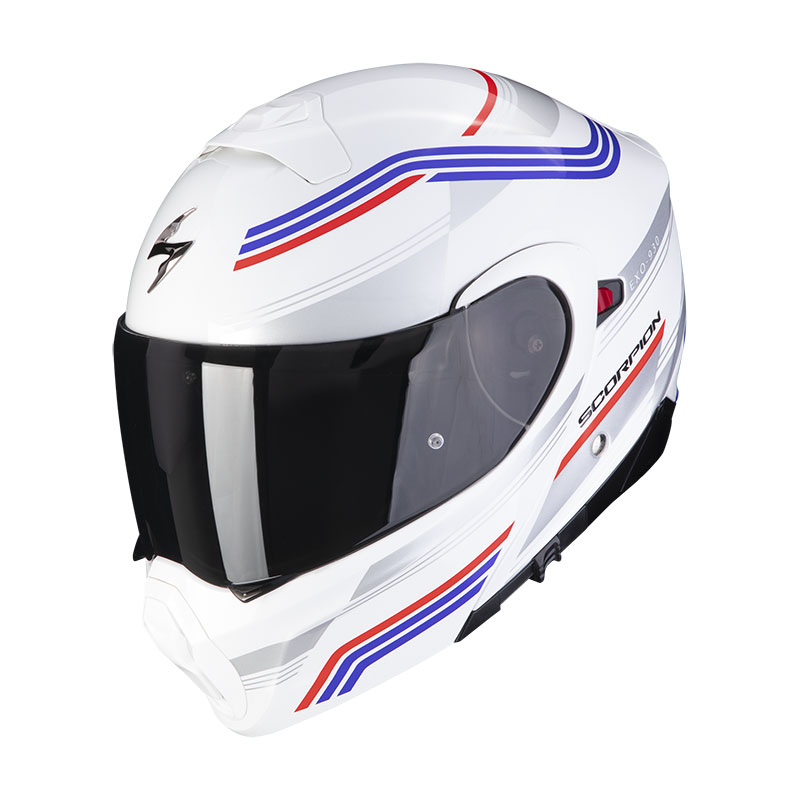 Casco Scorpion Exo 930 Multi bianco blu rosso