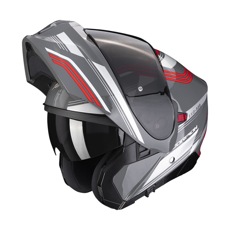 Casco Scorpion Exo 930 Multi grigio rosso