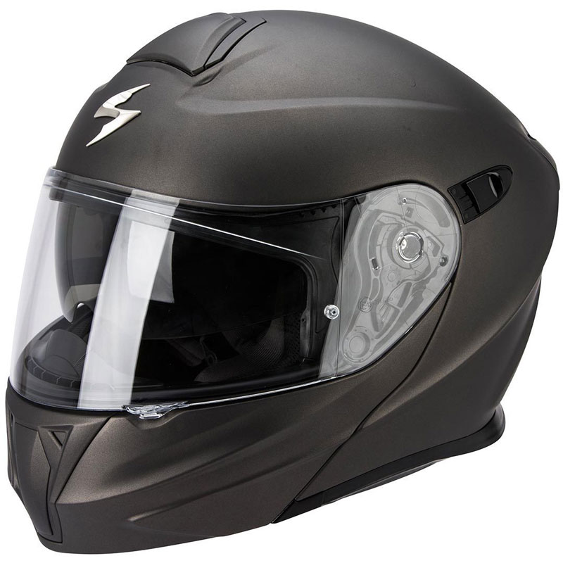Scorpion Exo 920 Solid Matt Anthracite 92 100 67 Modular Helmets Motostorm