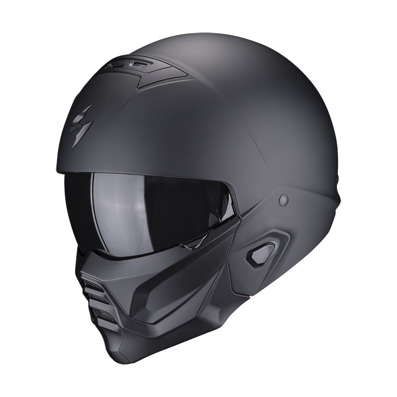 Scorpion EXO Combat 2 Solid Helm schwarz matt