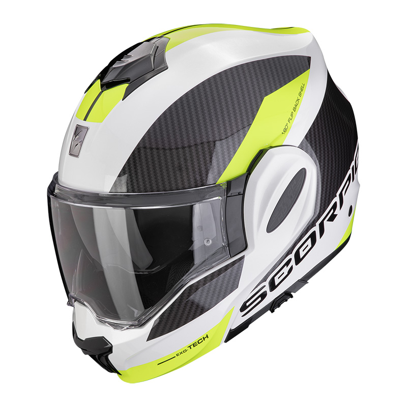 Casco Scorpion EXO Tech Evo Team giallo