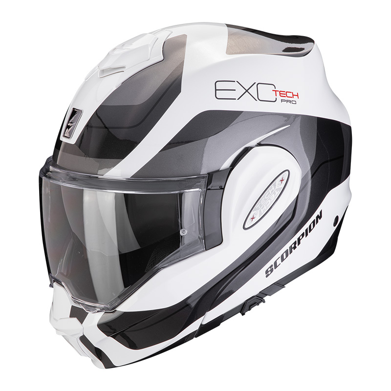 Casque Scorpion Exo Tech Evo Pro Solid gris métallisé Casques