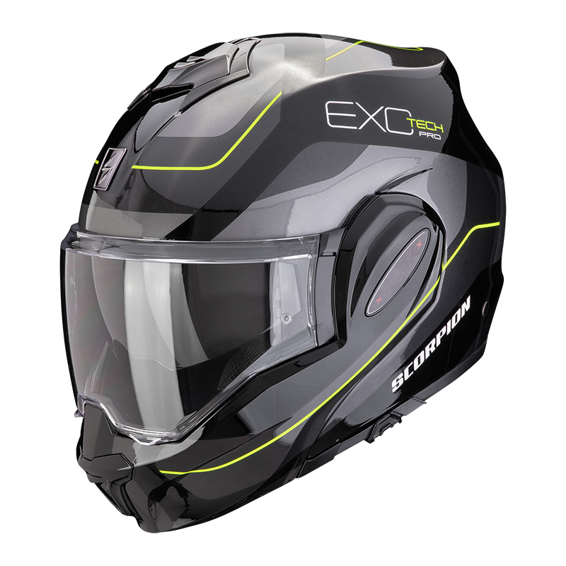Scorpion Exo Tech Evo Pro Commuta Helm gelb