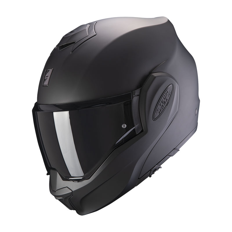 Casco Scorpion EXO Tech Evo Solid nero opaco