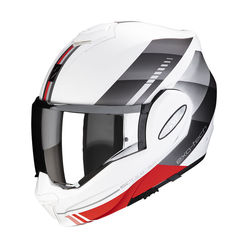 Casco Scorpion EXO Tech Evo Genre bianco argento