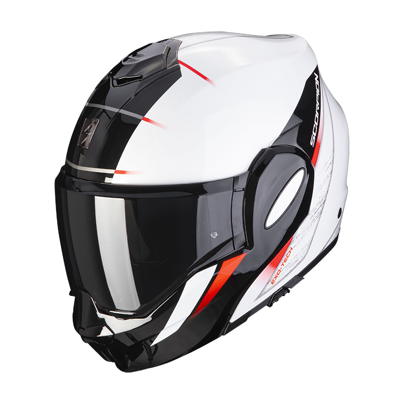 Casco Scorpion Exo Tech Primus Bianco Nero | MotoStorm