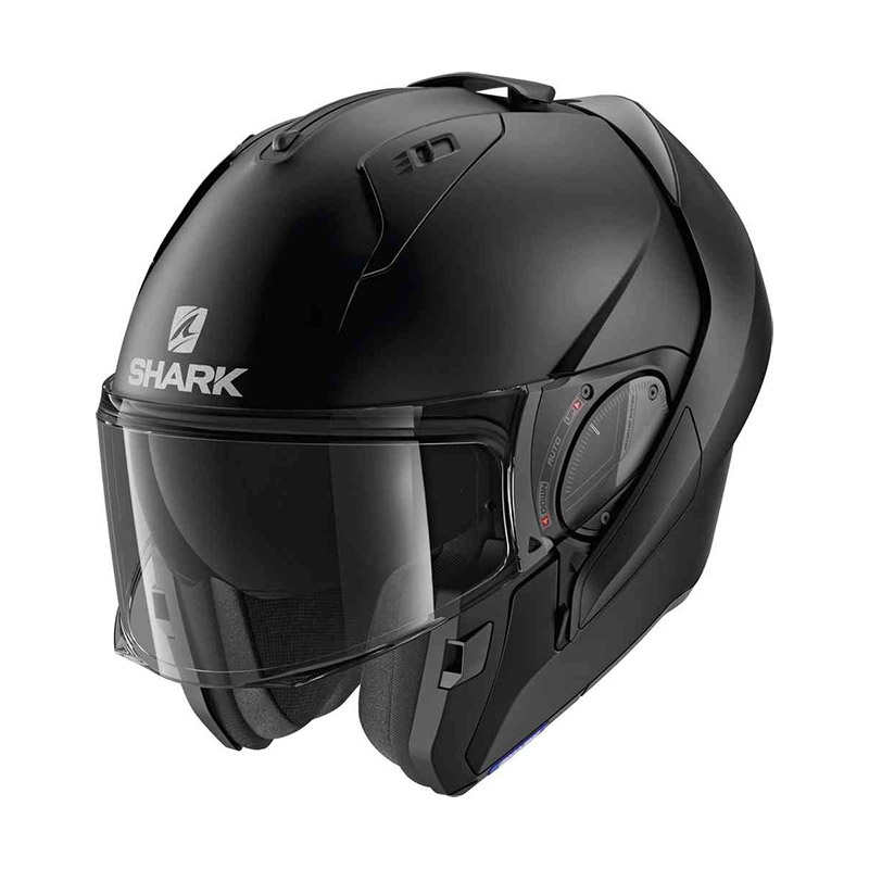 Casco Modulare Shark Evo ES Blank Mat nero