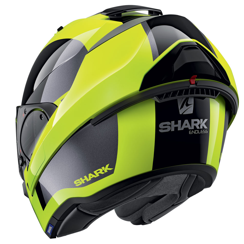 Casco Modulare Shark Evo Es Endless Giallo MotoStorm
