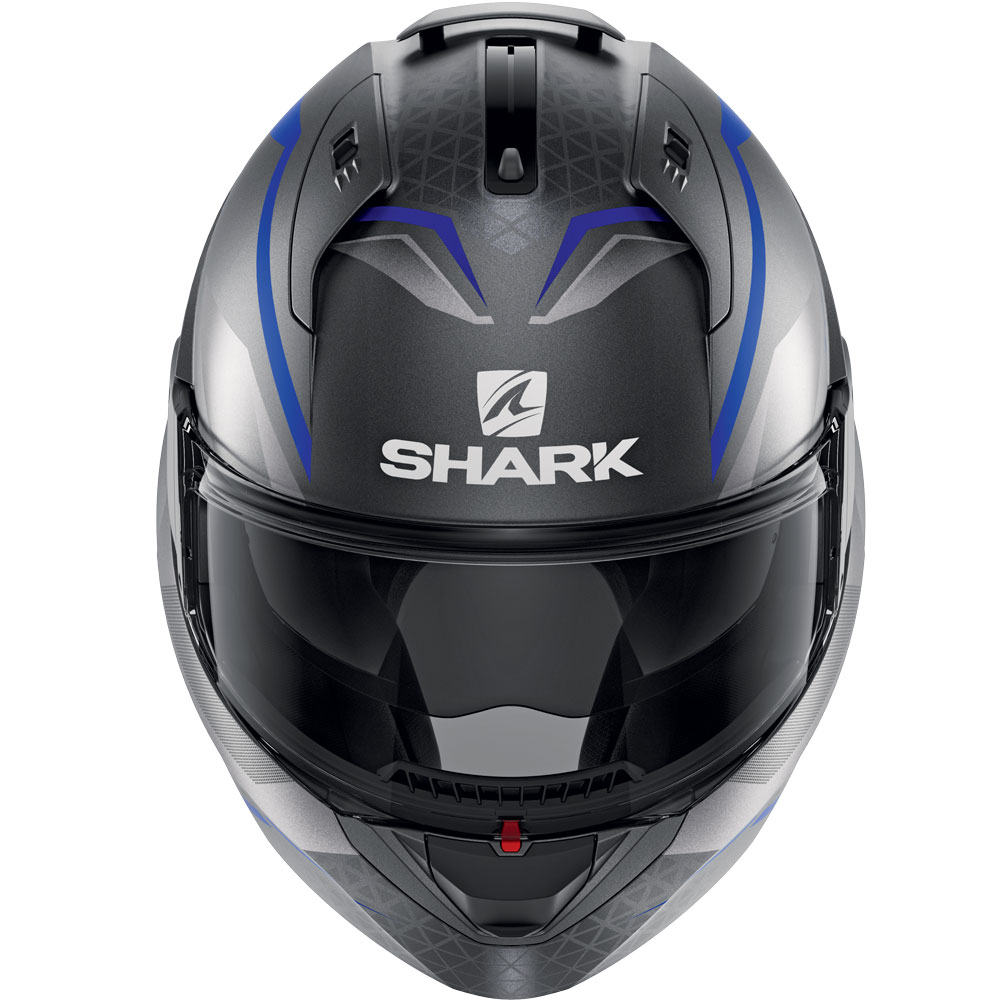 Shark Evo Es Yari Mat Modular Helm blau HE9804EABS Modular Helme
