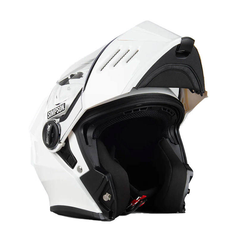 Casco Modulare Simpson Darksome bianco