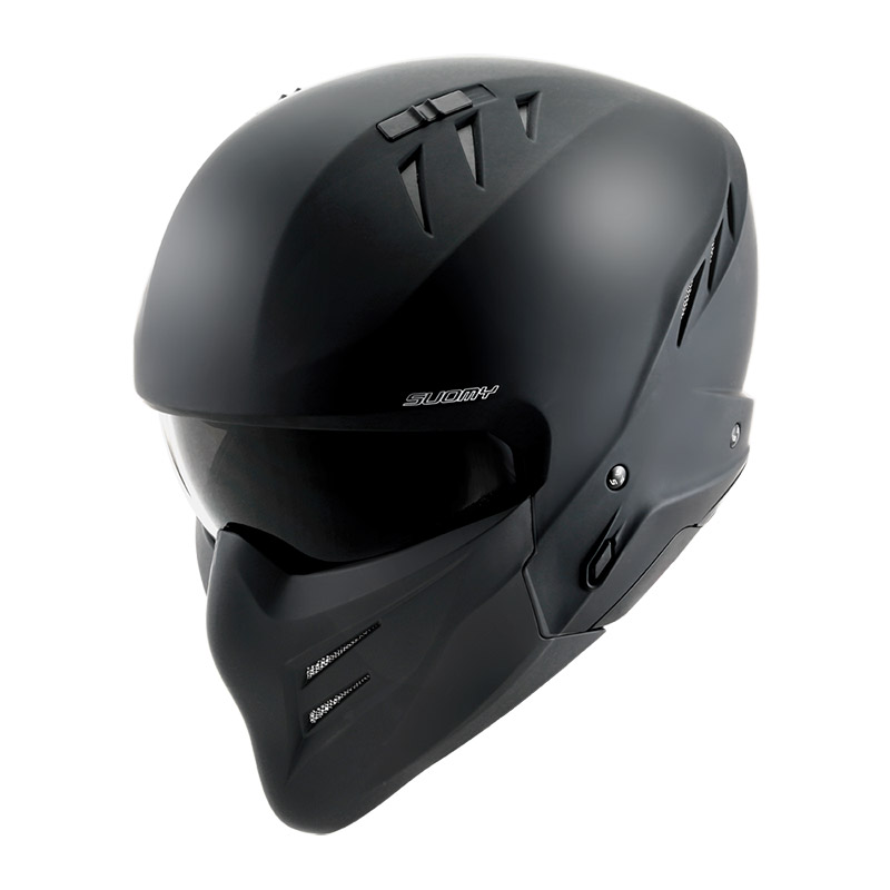 Casque Suomy Armor Plain noir mat