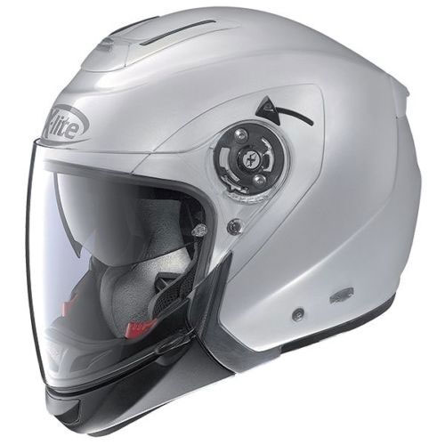 X-lite X-403 Gt Elegance N-com Silver XLT-403GT-ELEGANCE-2 Modular Helmets  | MotoStorm