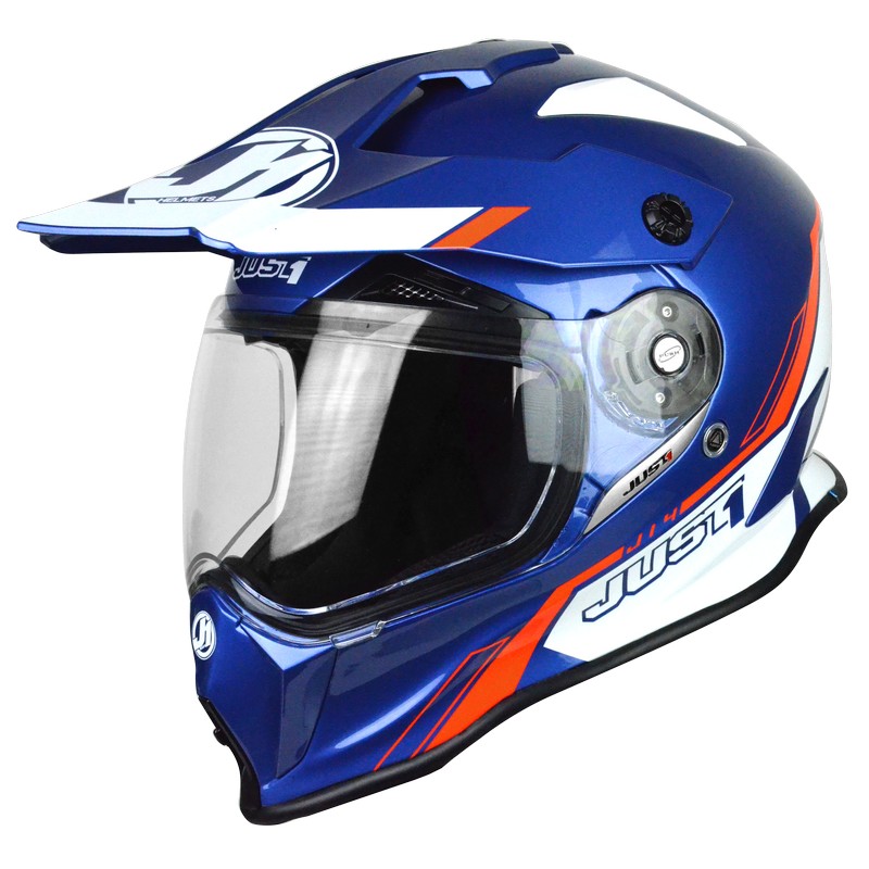 Casco JUST-1 J14 LINE Blu