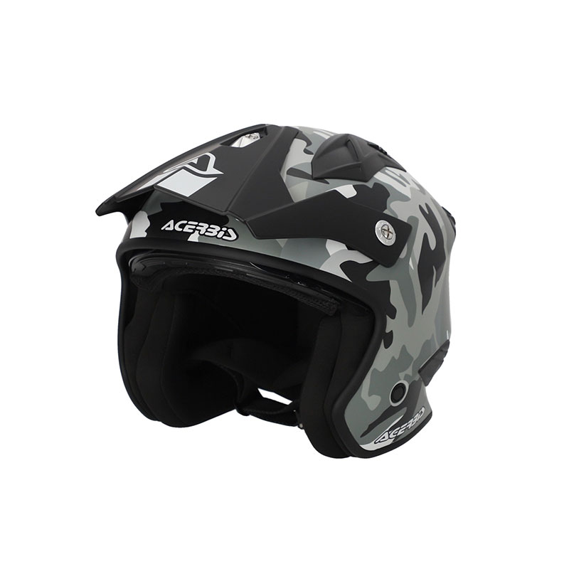 Casco Acerbis Jet Aria 2206 camo marrone