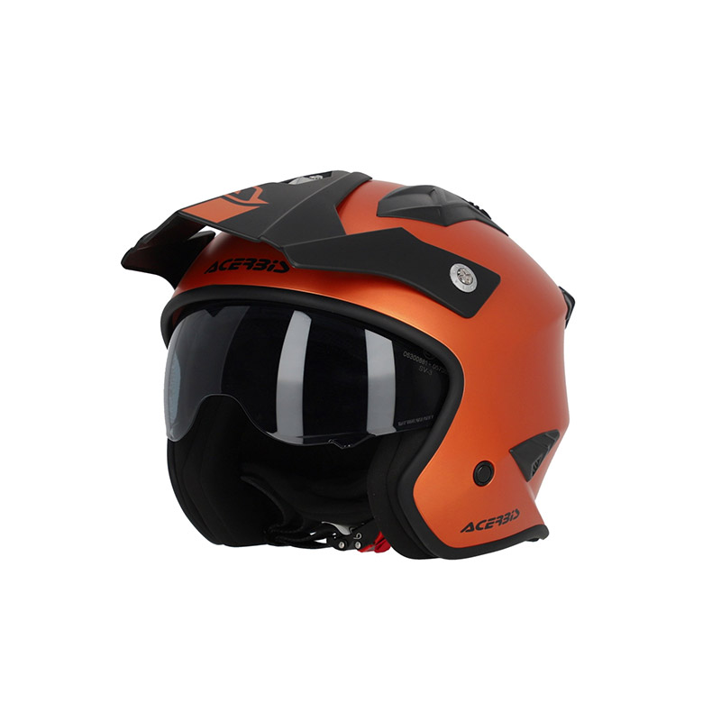 Casco Acerbis Jet Aria Metallic 2206 arancio