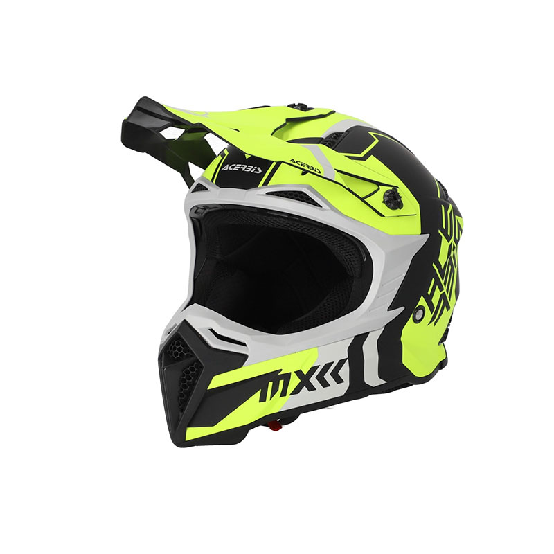 Casco Acerbis Profile 5 nero giallo fluo