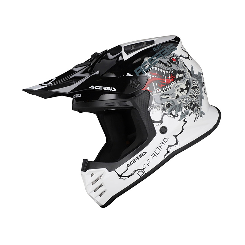 Acerbis Profile Junior Helmet White Black