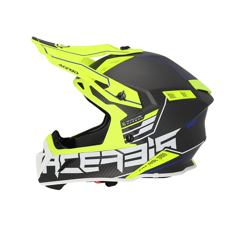 アセルビススチールカーボン2206ヘルメットブラックイエロー