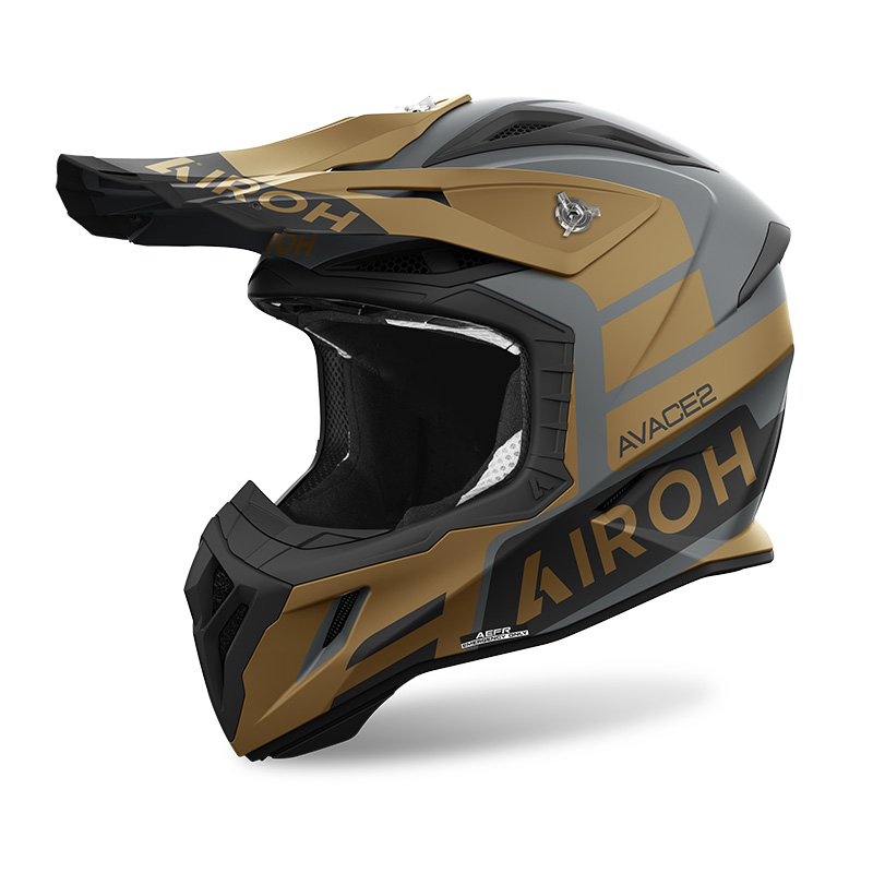 Casco Airoh Aviator Ace 2 Sake oro opaco