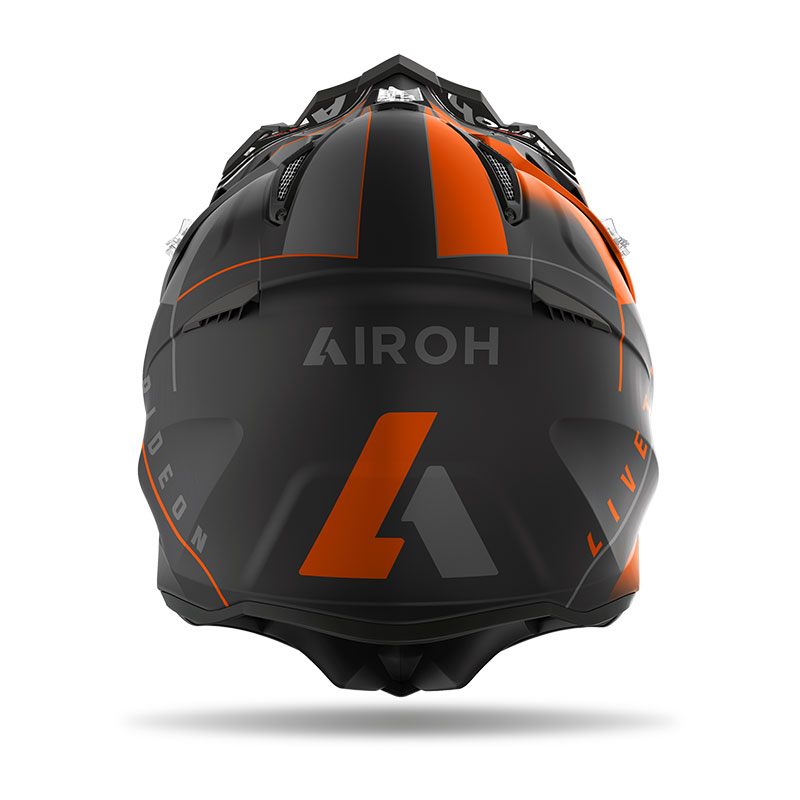Airoh Aviator Ace Amaze Helmet Orange Matt AVAA32 Offroad Helmets