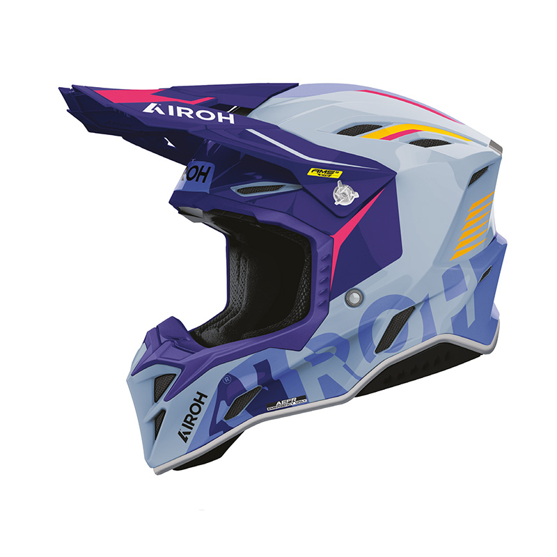 Airoh Aviator Factory Blame Helmet Purple