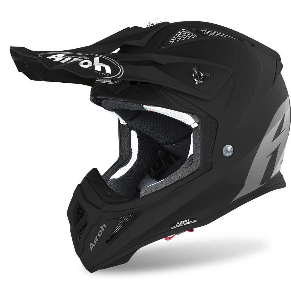 Casco Airoh Aviator Ace Color nero opaco