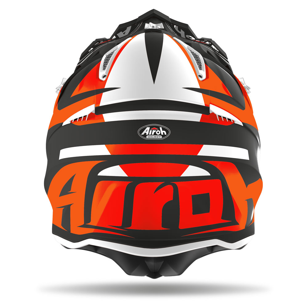 Airoh Aviator Ace Trick Helmet Orange Matt AVAT32 Offroad Helmets