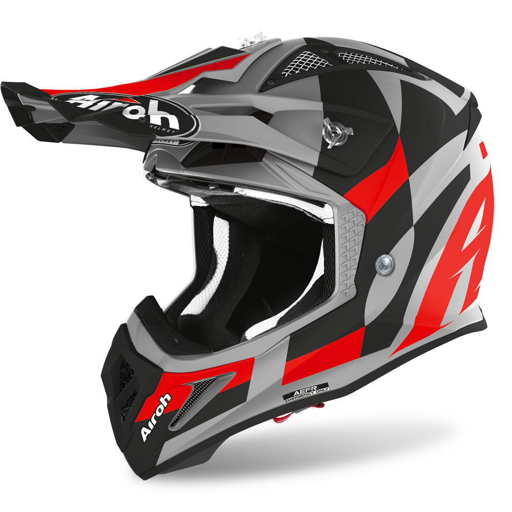 アイロー アビエイター エース トリック ヘルメット 赤マット オフロード ヘルメット Avat55 Motostorm アイロー アビエイター エース トリック ヘルメット 赤マット オフロード ヘルメット Avat55 Motostorm